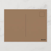 Poodelhond  briefkaart (Achterkant)
