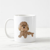 Poodelhond  koffiemok (Links)