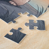 Poodelhond Legpuzzel (Zijkant)
