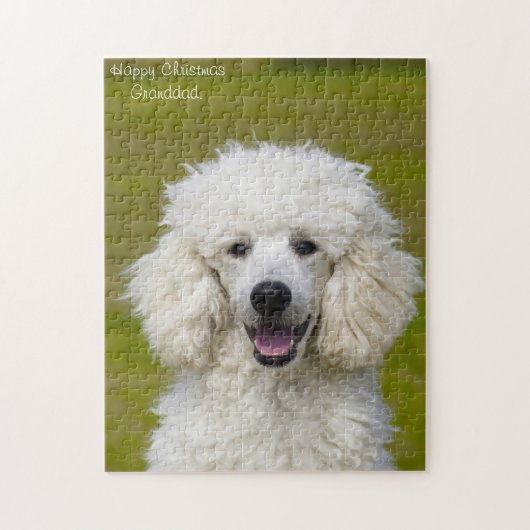 Poodelhonden. Legpuzzel (Verticaal)