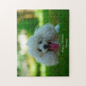 Poodelhonden. Legpuzzel (Verticaal)