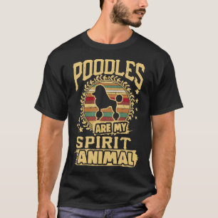 Poodjes zijn mijn spieren die poedel houden van P T-shirt