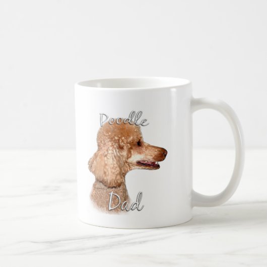 Poodle (abrikoos) Pa 2 Koffiemok (Rechts)