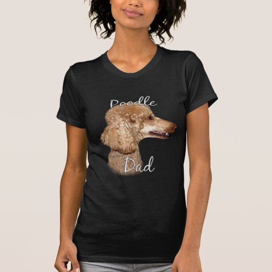 Poodle (abrikoos) Pa 2 T-shirt (Voorkant)