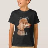 Poodle (abrikoos) Pa 2 T-shirt (Voorkant)