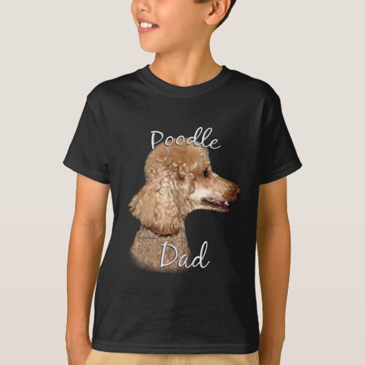 Poodle (abrikoos) Pa 2 T-shirt (Voorkant)