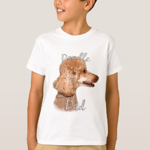 Poodle (abrikoos) Pa 2 T-shirt