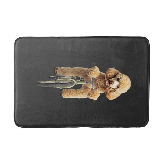 Poodle badmat (Voorkant)