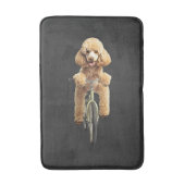 Poodle badmat (Voorkant Verticaal)
