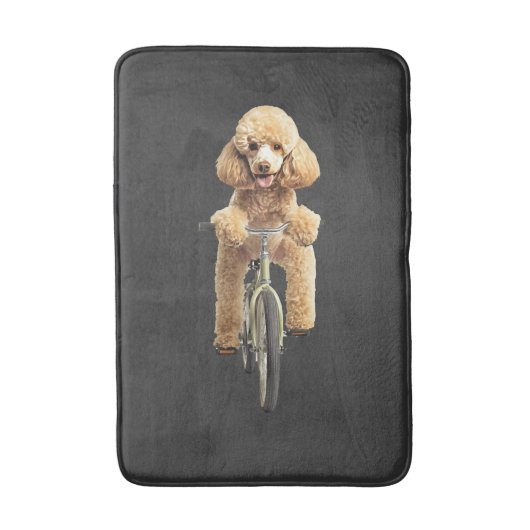 Poodle  badmat (Voorkant Verticaal)