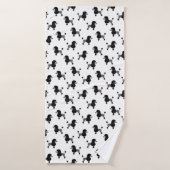 Poodle Bath Towel Badhanddoek (Badhanddoek)