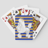Poodle Behavig speelkaarten (Achterkant)