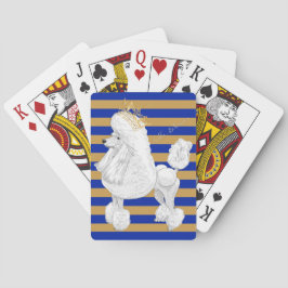 Poodle Behavig speelkaarten