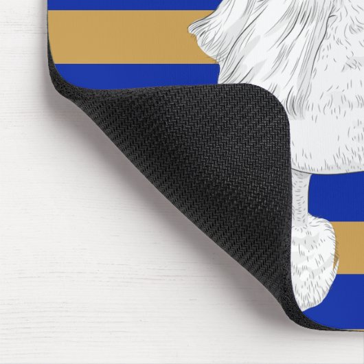 Poodle Behavior Mousepad Muismat (Hoek)