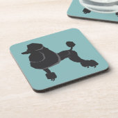 Poodle Bier Onderzetter (Linkerzijde)