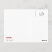 Poodle Birthday Briefkaart (Achterkant)