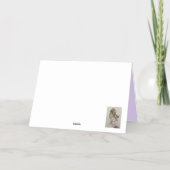 Poodle Birthday Kaart (Achterkant)