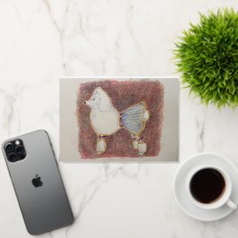 Poodle Birthday Kaart