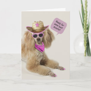 Poodle Birthday Kaart door Focus for a Cause