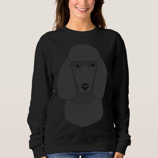 Poodle Black Trui (Voorkant)
