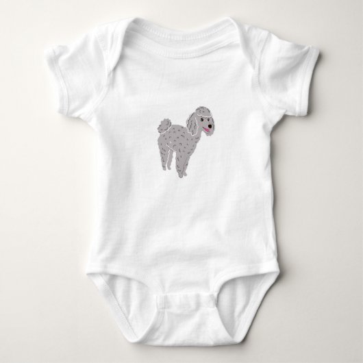 Poodle Body Suit Romper (Voorkant)