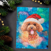 Poodle Breed Dog Kerstmis Legpuzzel