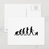 Poodle Briefkaart (Voorkant / Achterkant)