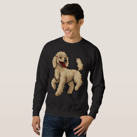 Poodle Brown Trui (Voorkant volledig)