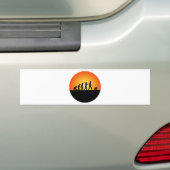 Poodle Bumpersticker (Op auto)