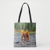 Poodle -  cadeau tote bag (Voorkant)