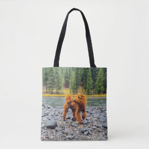 Poodle -  cadeau tote bag