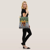 Poodle - cadeau tote bag (Op model)