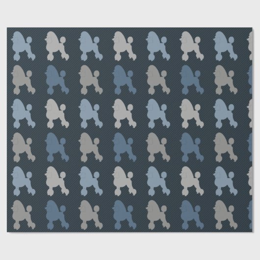 Poodle Cadeaupapier (Vlak)