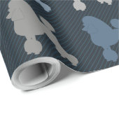 Poodle Cadeaupapier (Rol Hoek)