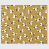 Poodle Cadeaupapier (Vlak)