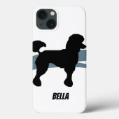 Poodle Case-Mate iPhone Case (Achterkant)
