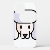 Poodle Case-Mate iPhone Case (Achterkant)