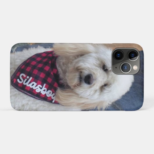 Poodle Case-Mate iPhone Case (Achterkant (horizontaal))