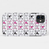 POODLE CHAOS Roze Case-Mate iPhone Case (Achterkant (horizontaal))