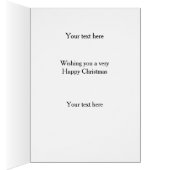 Poodle 'Cheese Tax' Christmas card (Binnen (Rechts))