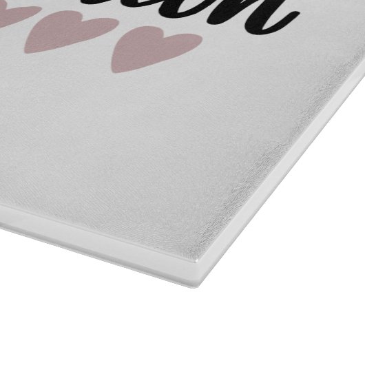 Poodle Chef Love & Bacon Snijplank (Hoek)