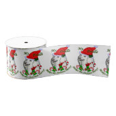 Poodle Christmas Grosgrain Lint (Spoel)
