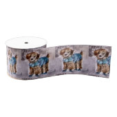 Poodle Christmas Grosgrain Lint (Spoel)