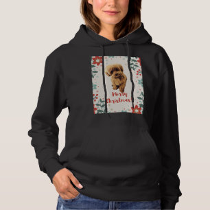 Poodle Christmas Hoodie
