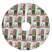 Poodle Christmas Kerstboom Rok (Voorkant)