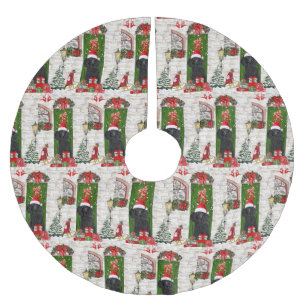 Poodle Christmas Kerstboom Rok