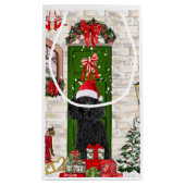 Poodle Christmas Klein Cadeauzakje (Achterkant)