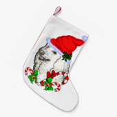 Poodle Christmas Kleine Kerstsok (Voorkant (Hangend))