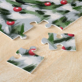 Poodle Christmas Legpuzzel (Zijkant)