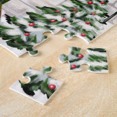 Poodle Christmas Legpuzzel (Zijkant)